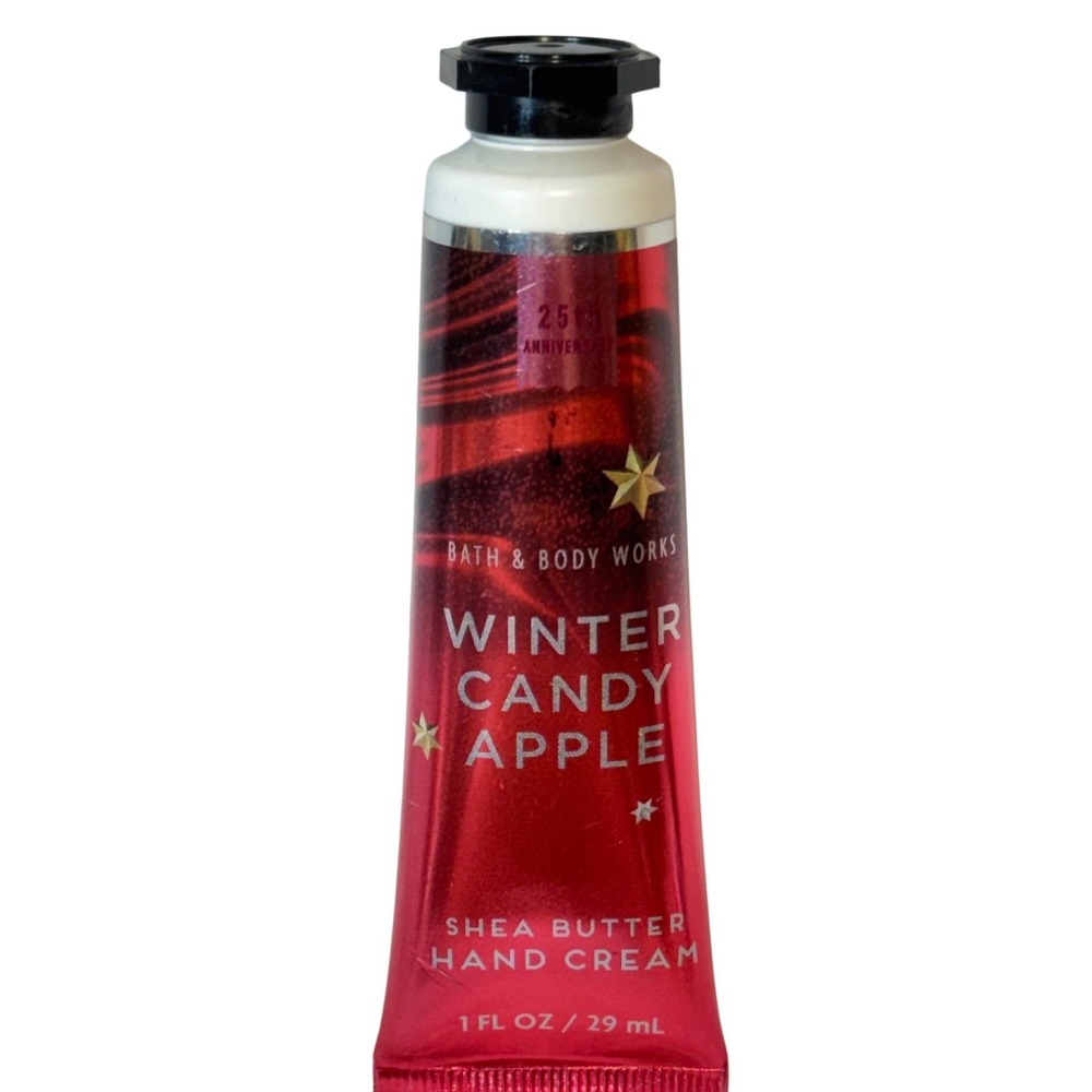Bath & Body‎ Works 1oz Red Winter Candy Apple Shea Butter 25th Anniversary